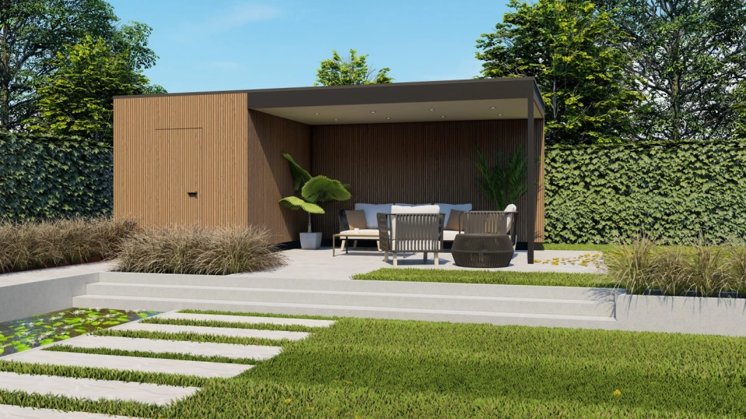 Poolhouse ALT-Text example