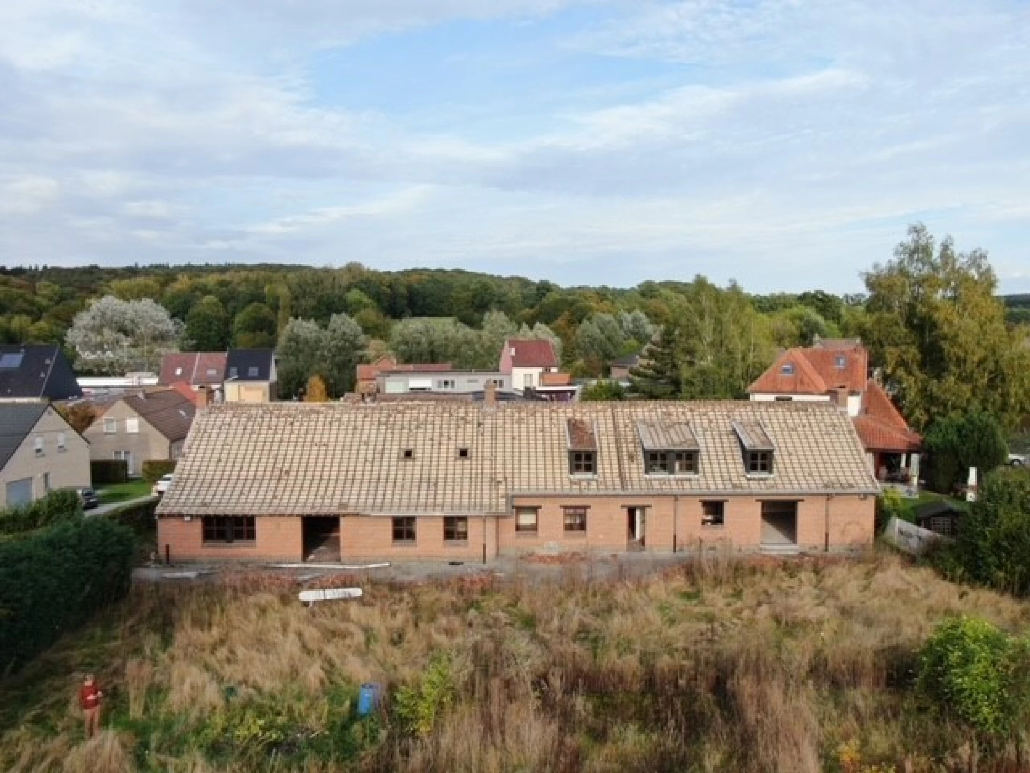 Optopping van oude hoeve